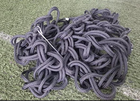Marcação de quadra em Corda 10mm 9x18m ou 8x16m - Cor Preta