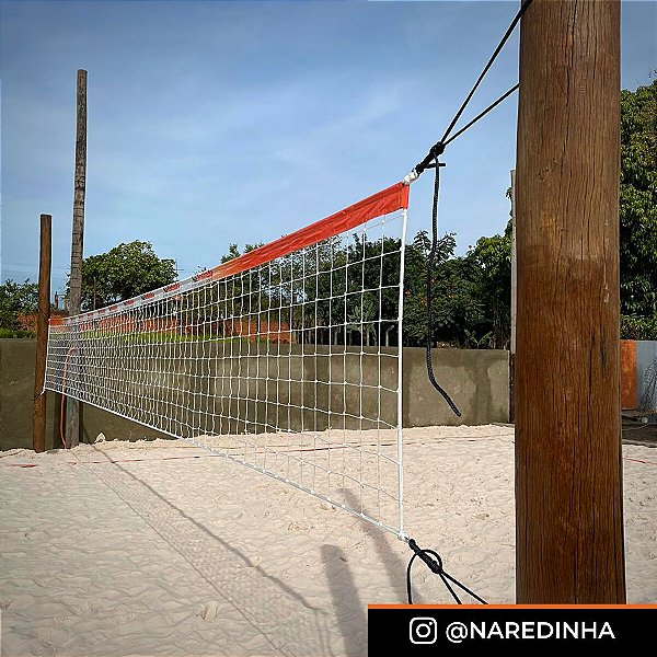 Rede Oficial 9,5m x 1m - 1 Faixa Personalizada