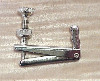 Afinador para Violino 4/4 e 3/4 Cromado, Wittner