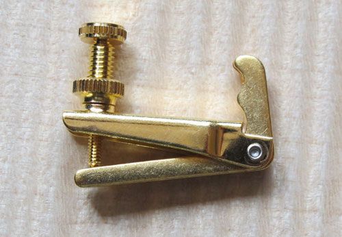 Afinador para Violino 4/4 e 3/4 Dourado Wittner
