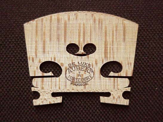 Cavalete Aubert DE LUXE, Envelhecido para viola (SEM COLOCAÇÃO)