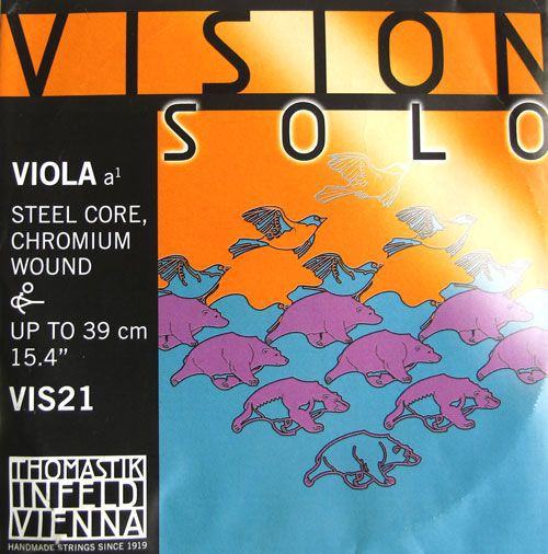 Cordas Thomastik Vision Solo para Viola