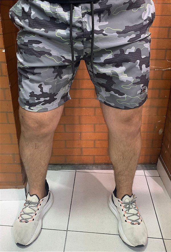 Short SVK Tactel Camuflada.