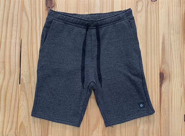 Bermuda SVK Moletinho Chumbo.