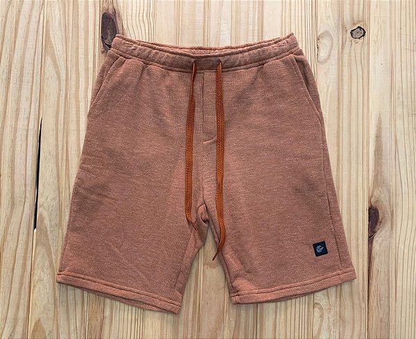 Bermuda SVK Moletinho Alaranjada.