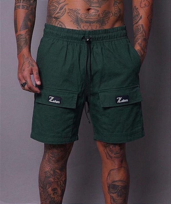 Bermuda Zoltem Verde Cargo.