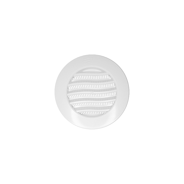Grelha de Ventilação com Tela Embutida DN100