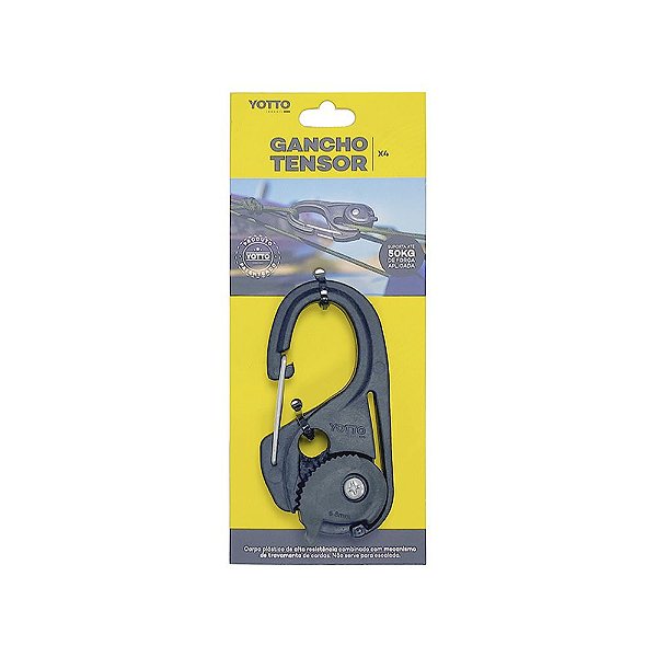 Gancho Tensor Yotto X4 - Grande Para Cordas Até 8mm
