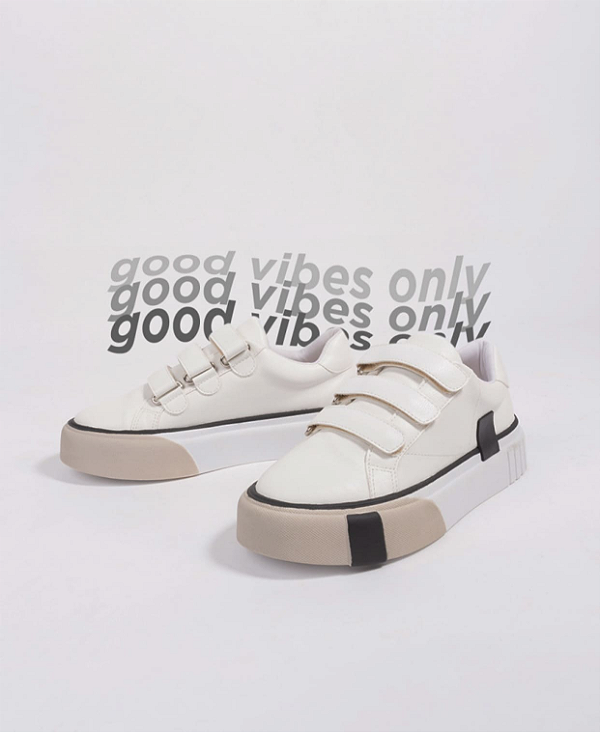 Tênis Kimberley Branco com Preto