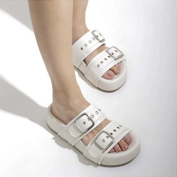 Cecilia - Birken Feminina Off White