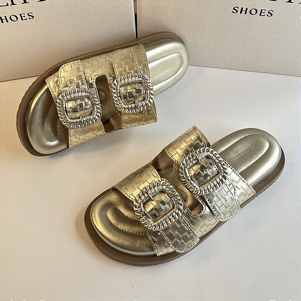 Cloe - Birken Feminina Dourada