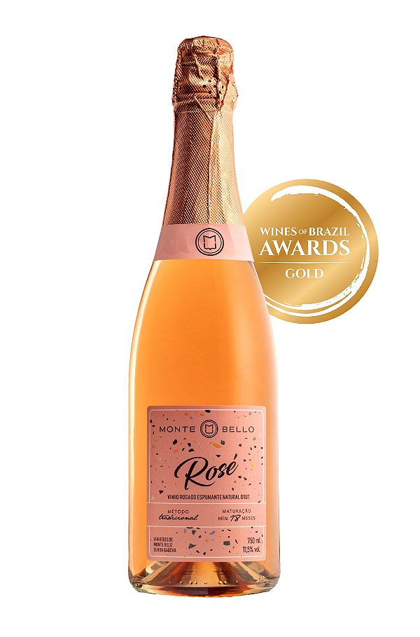 Espumante Brut - Rosé Método Tradicional