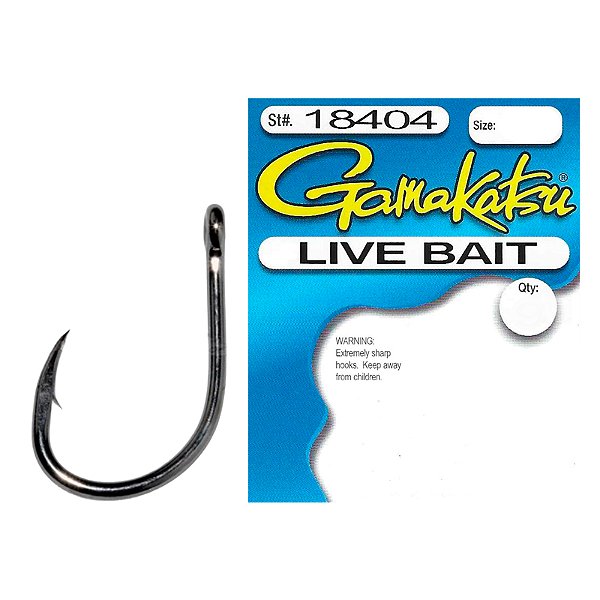 Anzol Gamakatsu Live Bait