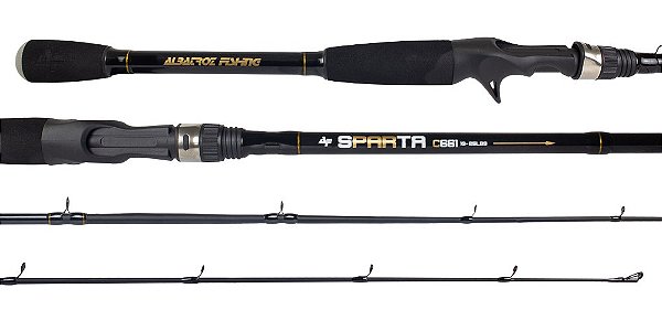 Vara de Pesca Albatroz Sparta  C601 10-25lb