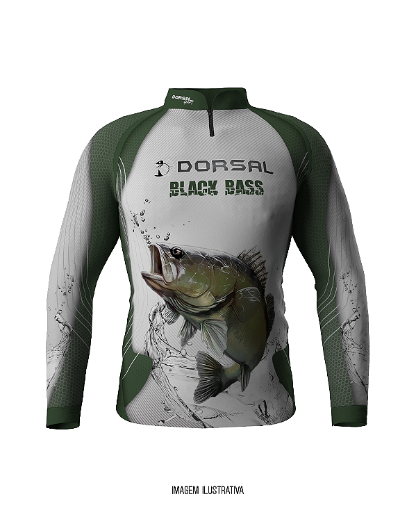 Camiseta Dorsal Prime Black Bass - Snook Shop - Artigos e Acessórios para  Pesca, Camping e Náutica