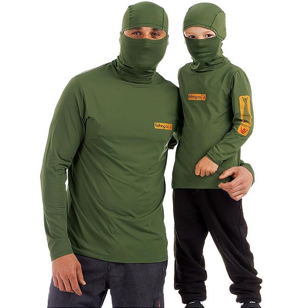 Camiseta Fishing Co Infantil Ninja