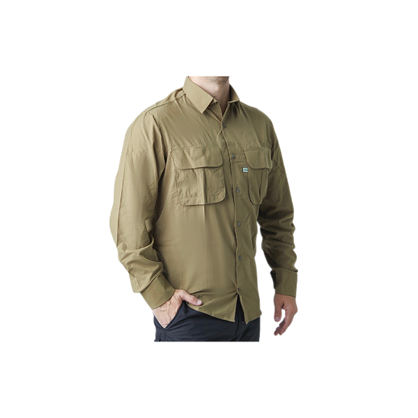 Camisa De Pesca Mar Negro Classic Pro - Caqui