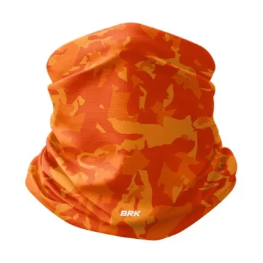 Bandana Tubeneck Brk Laranja Camuflado com Proteção UV50+