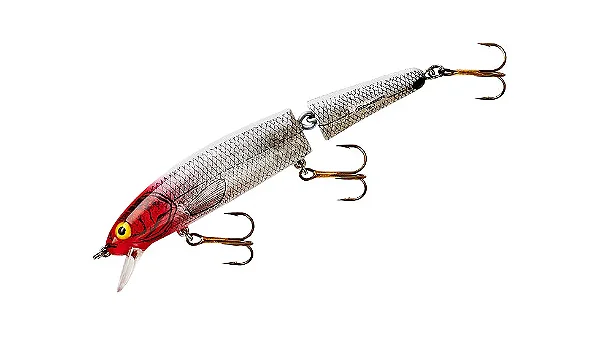 Isca Artificial Bomber B15 Jointed Long A - Silver/Red