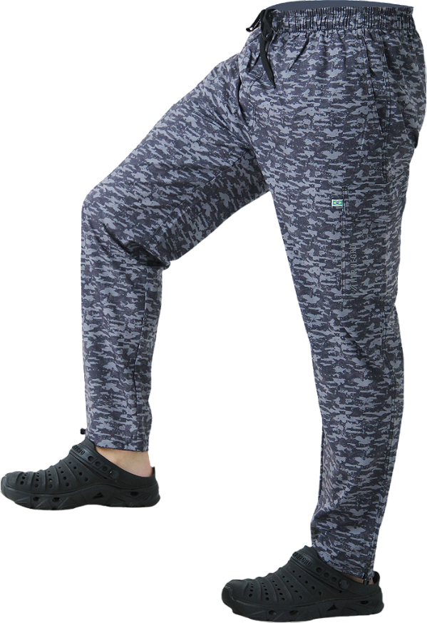 Calça Masculina De Pesca Mar Negro Flex Camuflado