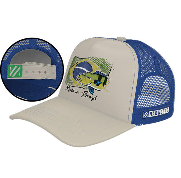 Boné Mar Negro Casual Chicla Brasil