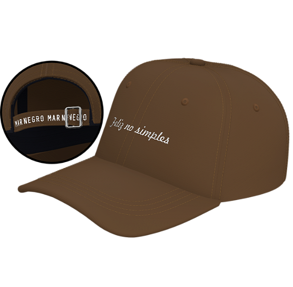 Boné Mar Negro Feliz no Simples