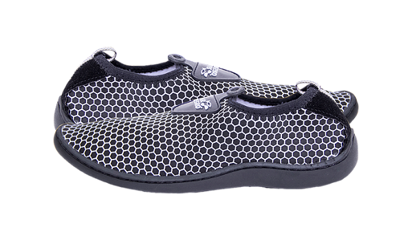 Sapatilha Neoprene Mar Negro - Branco