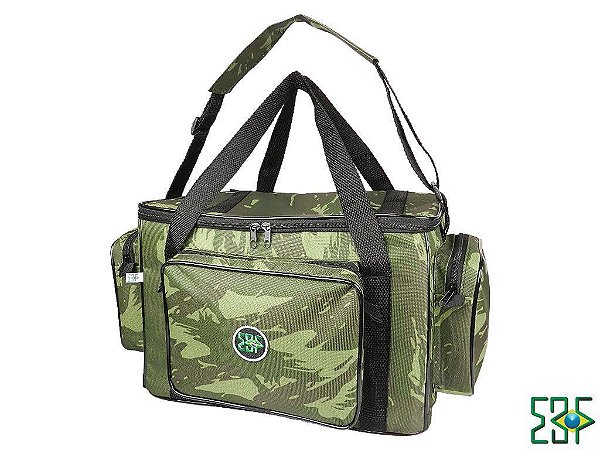 Bolsa de Pesca Apetrecho P Combat EBF Camuflada Verde