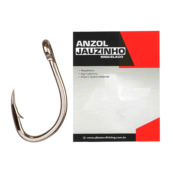 Anzol Jauzinho Albatroz Fishing Niquelado