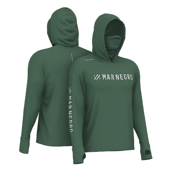 Camiseta Mar Negro X Protect 360 - Musgo By Eduardo Monteiro