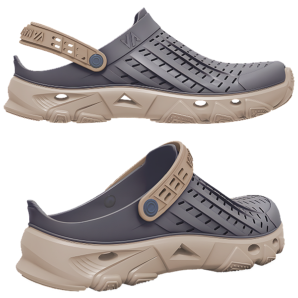 Sandália Confort 360 Mar Negro Fishing 30191 - Chumbo