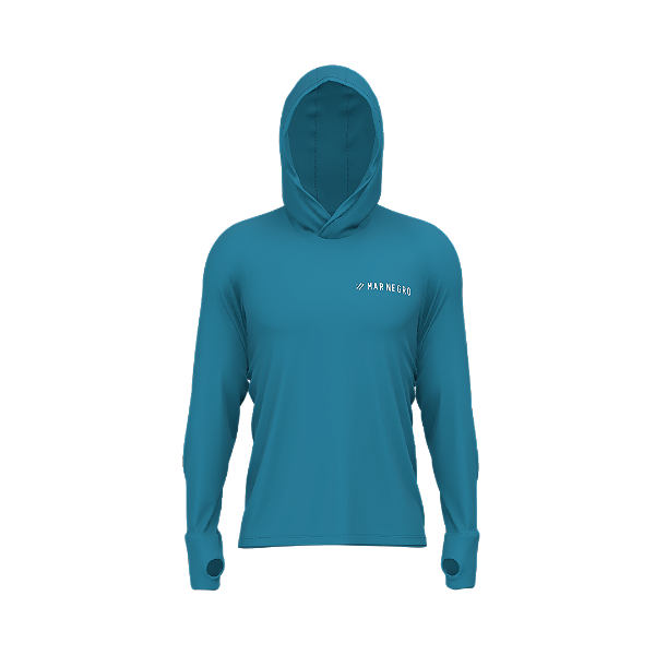 Camiseta de Pesca X Protection Poliamida Masculina – Mar Negro