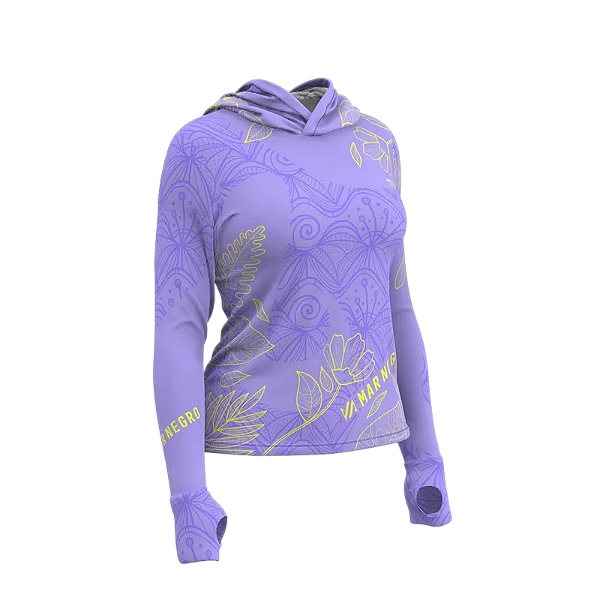Camiseta Feminina Mar Negro X Protection Lavanda