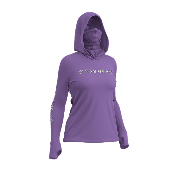 Camiseta Feminina Mar Negro X Protection 360 Poliamida Violeta