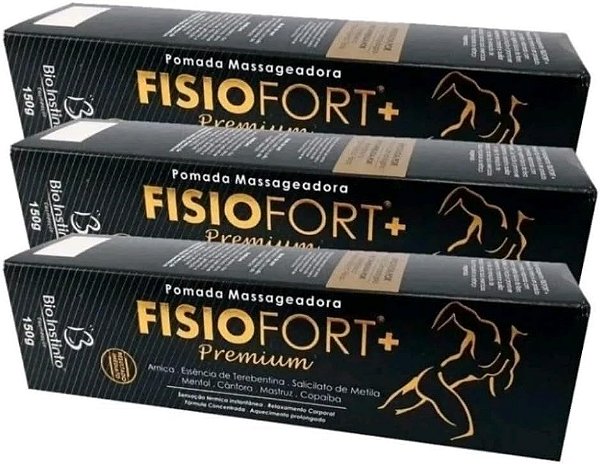 Kit 2 Tubos Fisiofort Premium Pomada 150g - Bio Instinto