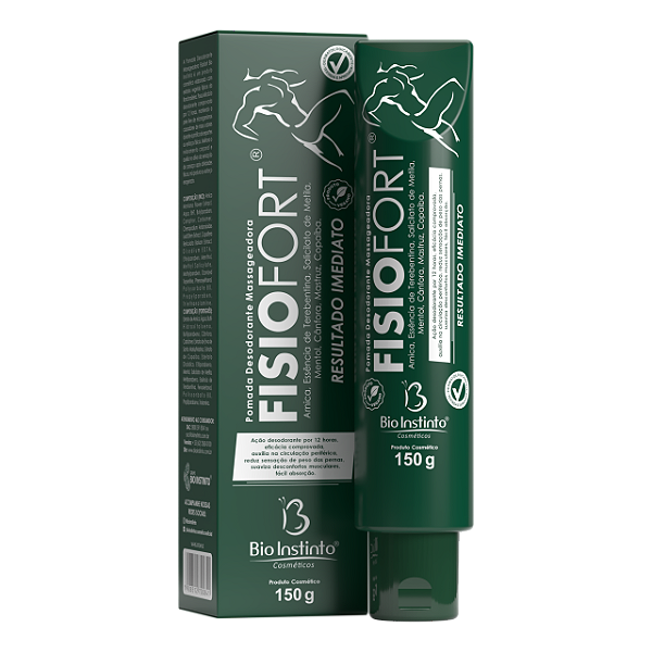Pomada Massageadora FisioFort 150g Cada