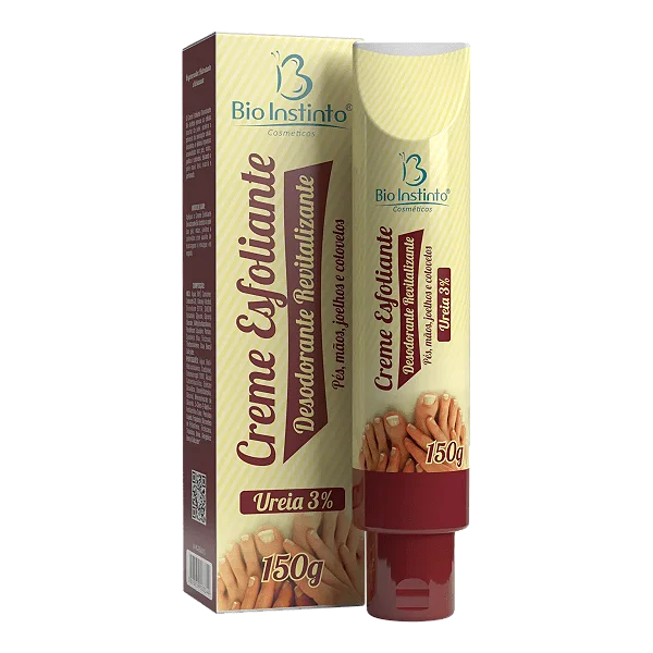 Creme Esfoliante Desodorante Revitalizante 150g - Bio Instinto Cosméticos