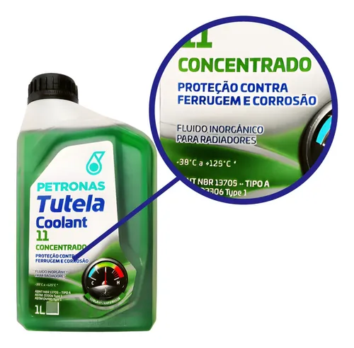 Aditivo verde concentrado PETRONAS COOLANT 11