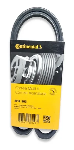 3PK-905 CORREIA MULTI V - CNT - Correia Poly V Fiat Grand Siena 1.4 8v Fire Evo 2012/...