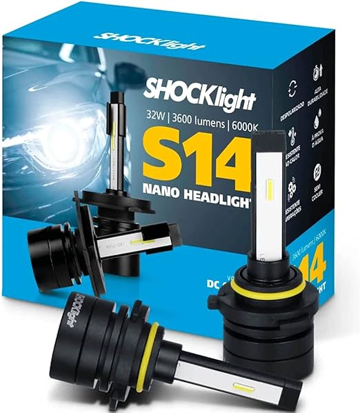 HB3 - HB4 - Headlight S14 Nano Hb3/hb4 000k 12v 32w 3600lm - Sll-149000 - PONTO M PECAS AUTOMOTIVAS