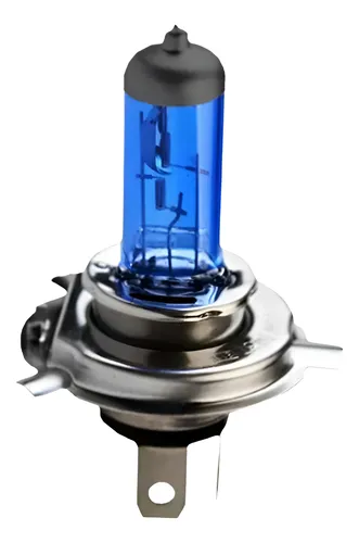 H4 - 12V - LAMPADA MOTO H4 12V 35W SUPER BRANCA - Shocklight - PONTO M PECAS AUTOMOTIVAS