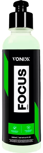 POLIDOR VIDRO FOCUS 240ML 2050452 - Removedor De Marcas D'água - VONIXX - PONTO M PECAS AUTOMOTIVAS