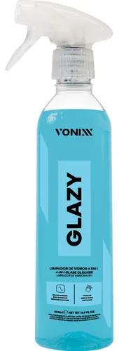 LIMPA VIDRO GLAZY 4X1 SPRAY 500ML 2050439 - VONIXX - PONTO M PECAS AUTOMOTIVAS