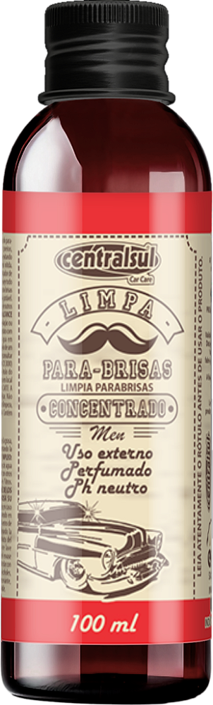 LIMPA PARABRISAS MEN 100ML - Produto pra colocar na agua do reservatorio do parabrisa - Limpeza Automotiva