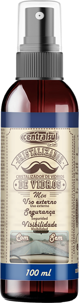 CRISTALIZADOR DE VIDROS 100 ML -  Cristalizador parabrisa - Limpeza Automotiva