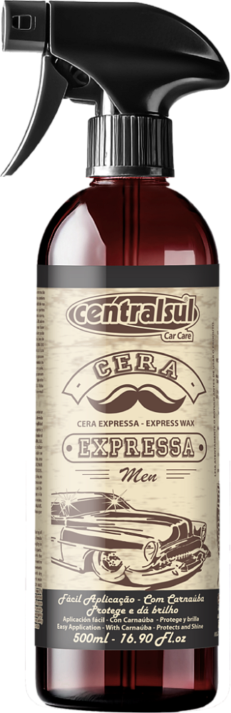 Cera Expressa 500ml - cera pra carro - Limpeza Automotiva - CENTRALSUL