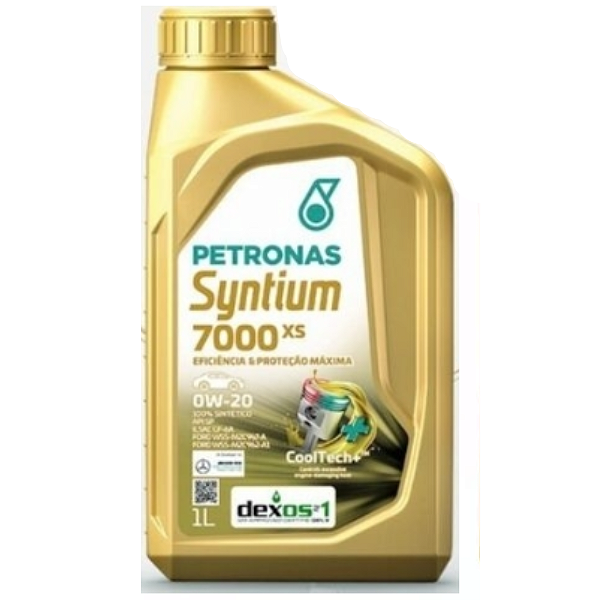 Oleo 0W20 Petronas Syntium 7000xs 100% Api Sp Ilsac Gf-6a  - oleo do motor - PETRONAS