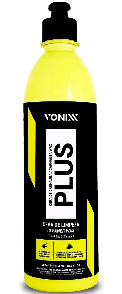 Cera Carnauba Plus 500ml Vonixx