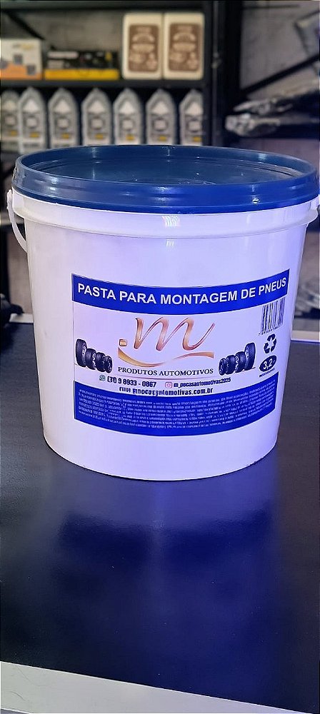Pasta para montagem de pneu linha leve e pesada - Ponto M Pecas Automotivas