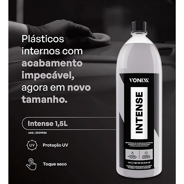 Intense 1,5 Litros Renovador de Plastico Vonixx